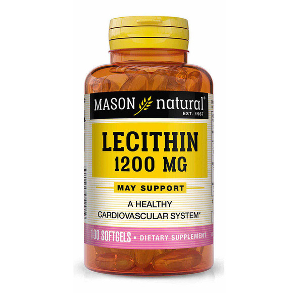Mason Natural Lecithin 1200 mg Softgels - 100ct
