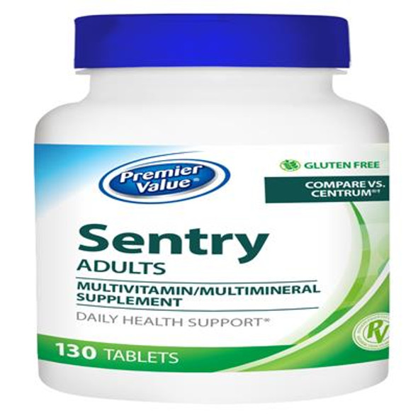 Premier Value Sentry Multivitamin - Tablet 130 ct