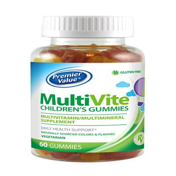 Premier Value Children's Multivitamin Gummies- 60ct