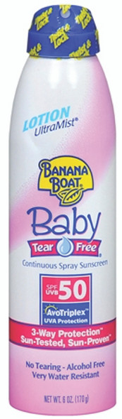 Banana Boat Ultramist Baby Tear Free Lotion - SPF50, 6 oz