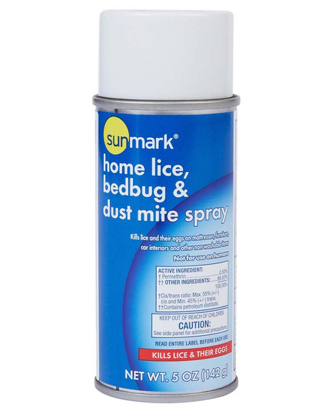Sunmark Home Lice, Bedbug & Dust Mite Spray - 5 oz
