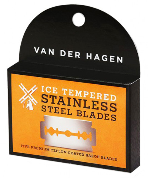 Van Der Hagen Razor Blades - 5 pk