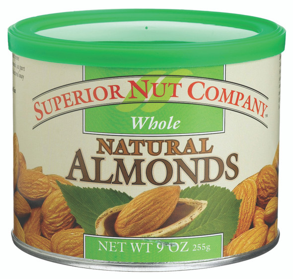 Natural Almonds - 9 oz