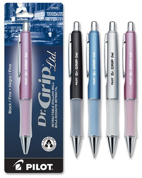 Dr. Grip Ltd. Retractable Gel Pen - Asst Barrel