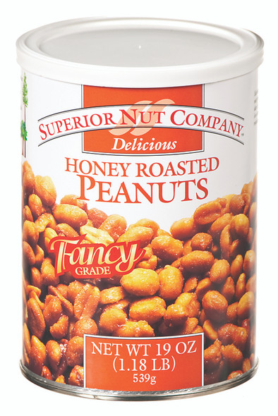 Honey Roasted Peanuts - 19 oz
