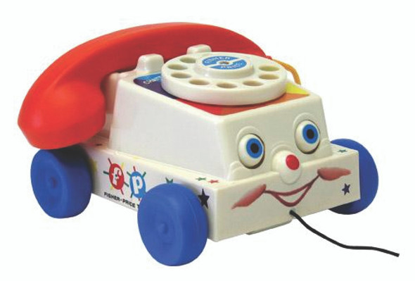 Nostalgic Fisher Price Chatter Telephone - Pull Toy