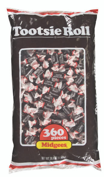 Tootsie Roll Midgees Laydown Bag Candy - Midgees, 360 ct