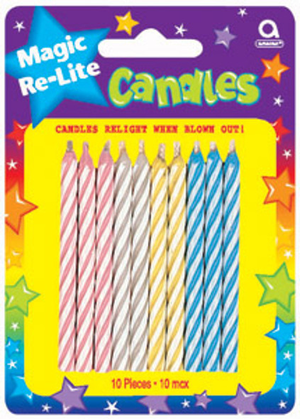 Magic Relite Candles - Asst, 2.5"