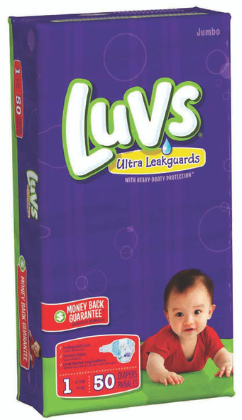Luvs Convenience Pack Diapers 48ct - Size 1 (48 ct), 8-14 lb
