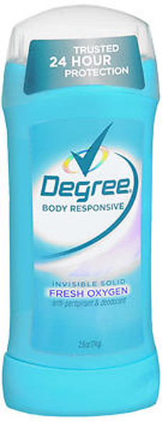 Degree Anti-Perspirant & Deodorant Invisible Solid Fresh Oxygen - 2.6 oz