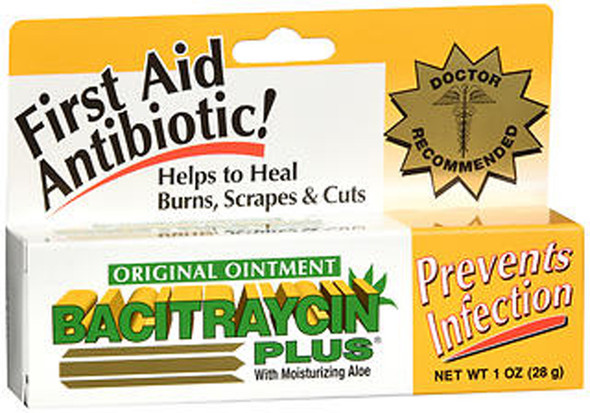 Bacitraycin Plus First Aid Antibiotic Ointment - 1 oz