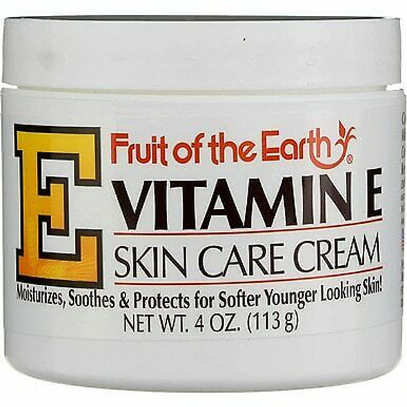 Fruit of the Earth Vitamin E Skin Care Cream, Value Pack - 8 oz