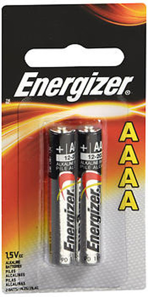 Energizer Alkaline Batteries AAAA - 2pk