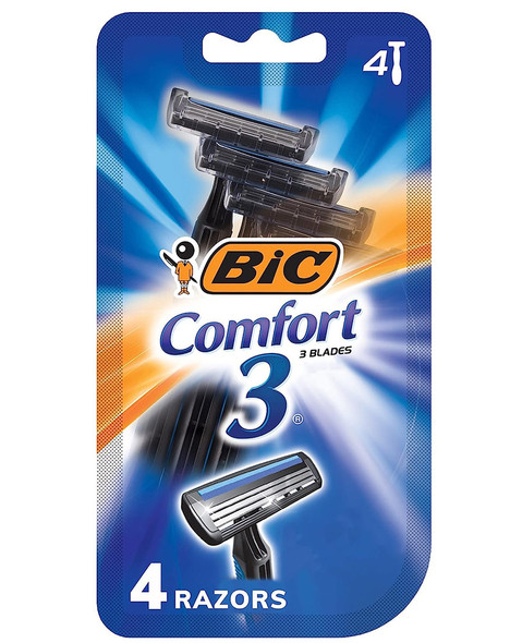 Bic Comfort 3 Shavers Sensitive Skin - 4 ct