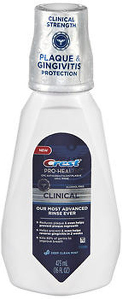 Crest Pro-Health Clinical Oral Rinse Deep Clean Mint - 16 oz
