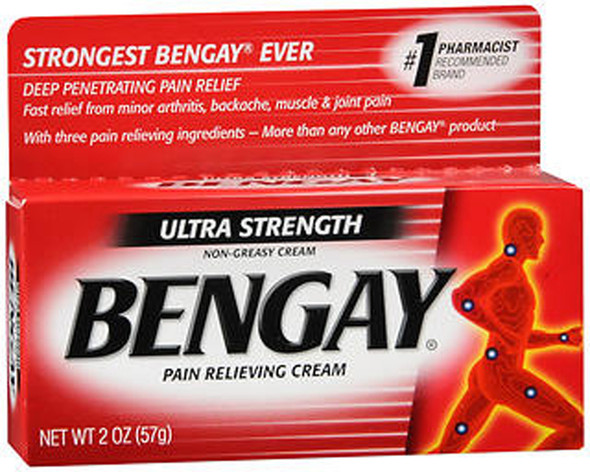 Bengay Ultra Strength, Pain Relieving Cream - 2 oz