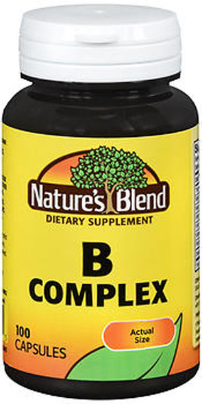 Nature's Blend B Complex Capsules - 100 ct