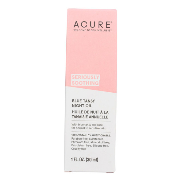 Acure Oil - Tansy - Soothing Blue - 1 Fl Oz