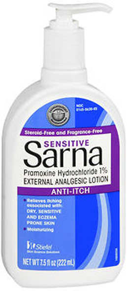 Sarna Anti-Itch Lotion Sensitive - 7.5 oz