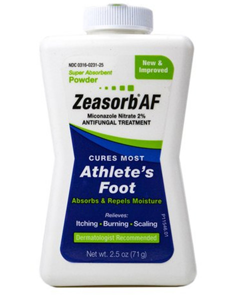 Zeasorb AF Powder - 2.5 oz