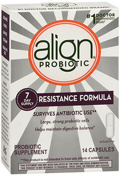 Align Probiotic Resistance Formula Capsules - 14 ct
