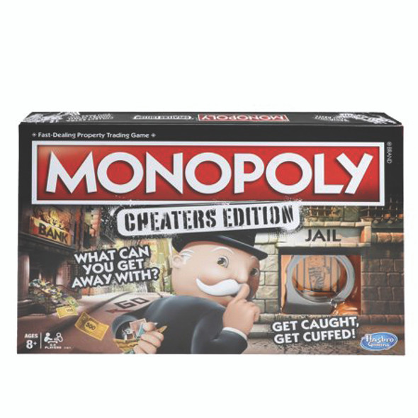 Hasbro Monopoly Game: Cheaters Edition