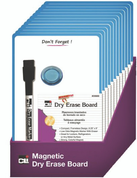 "Don't Forget" Dry Erase Board - Magnetic, Mini, 6.25x9"