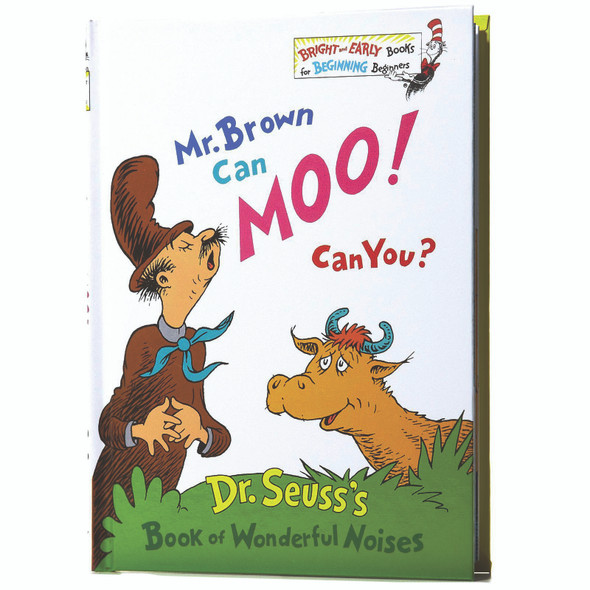 Dr. Seuss Mr. Brown Can Moo! Can You? Book