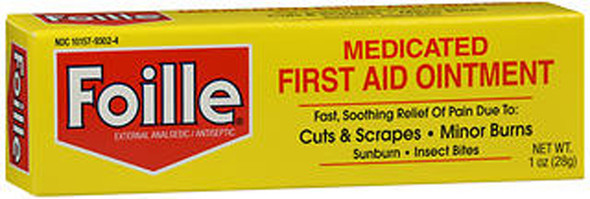 Foille Medicated First Aid Ointment - 1 oz