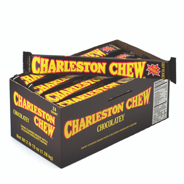 Charleston Chews, Chocolate, 1.785 oz Bars (Pack of 24)