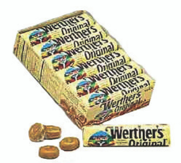Werther's Original Roll 12 pack (1.8oz per pack)