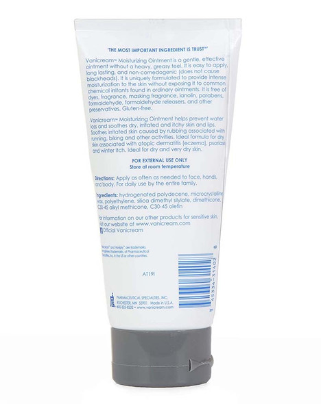 Vanicream Moisturizing Ointment for Sensitive Skin - 2.5 oz