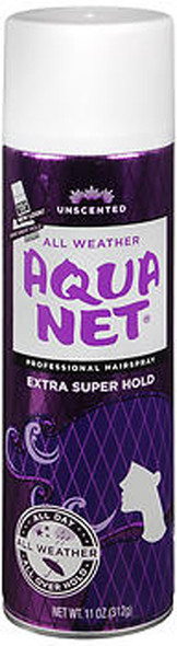 Aqua Net Extra Super Hold Professional Hair Spray Unscented - 11 oz