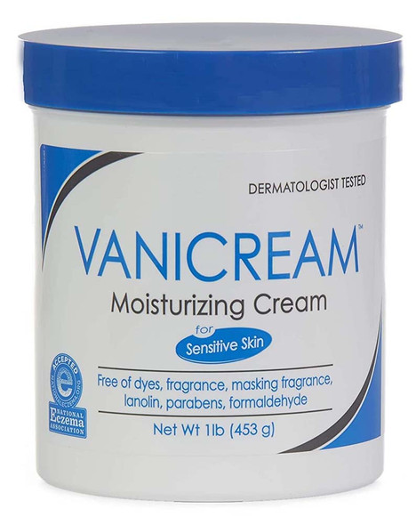 Vanicream Moisturizing Skin Cream, Sensitive - 16 oz