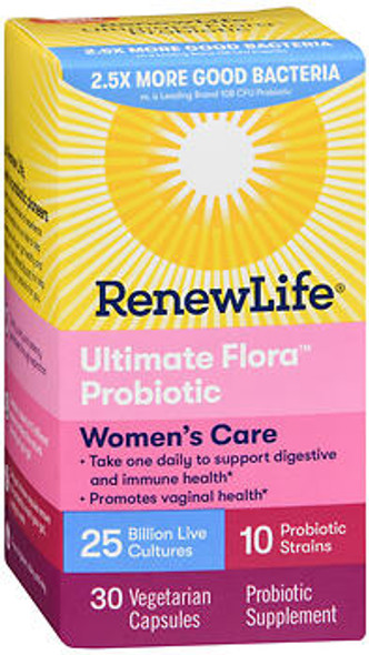 ReNew Life Women's Care Ultimate Flora Probiotic Vegetarian Capsules - 30 ct
