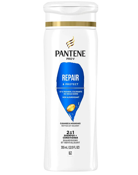 Pantene Pro-V Repair & Protect 2 in 1 Shampoo & Conditioner - 12 oz