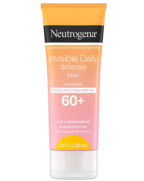 Neutrogena Invisible Daily Defense Sunscreen Lotion SPF 60+ - 3 oz