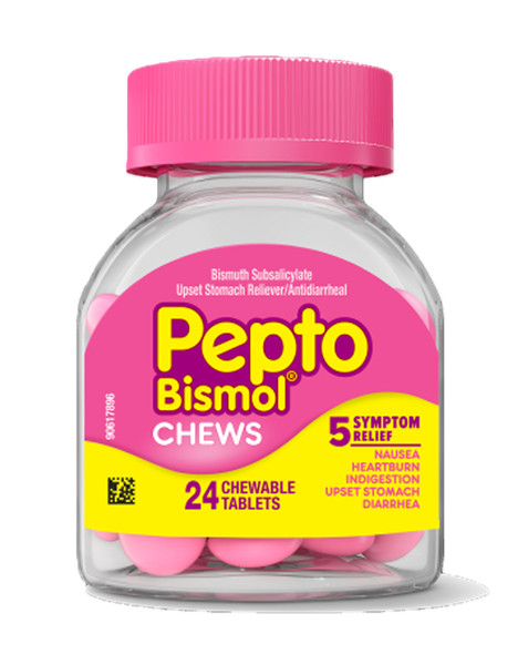 Pepto-Bismol Chews Chewable Tablets - 24 ct