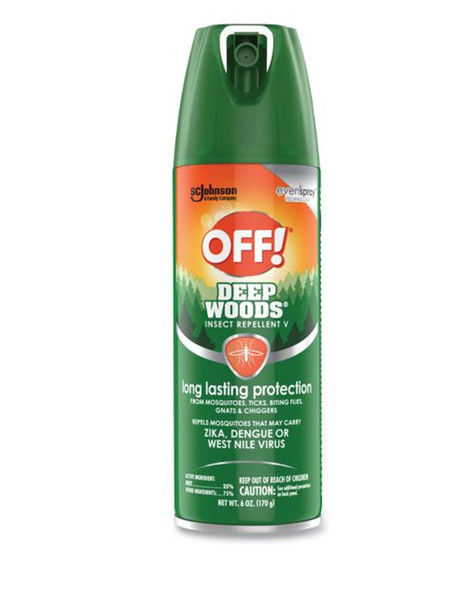 OFF! Deep Woods Insect Repellent Aerosol Spray, 6 oz