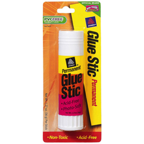 Glue Stick Single Pak, 1oz