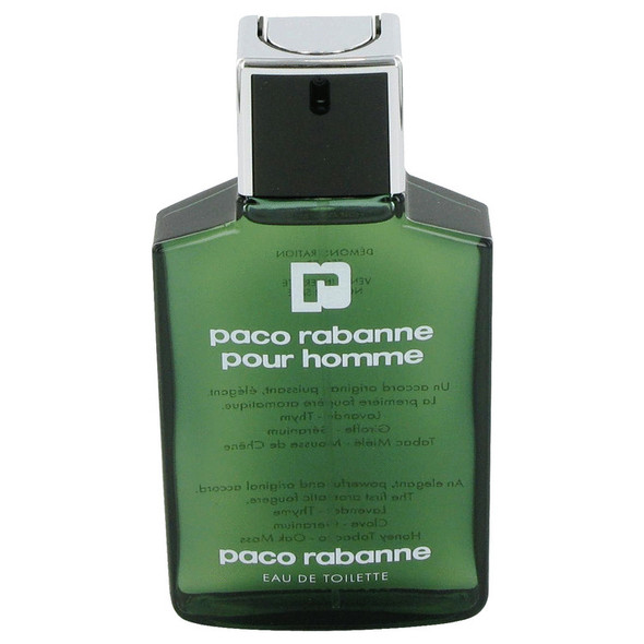 PACO RABANNE by Paco Rabanne Eau De Toilette Spray (Tester) 3.4 oz for Men