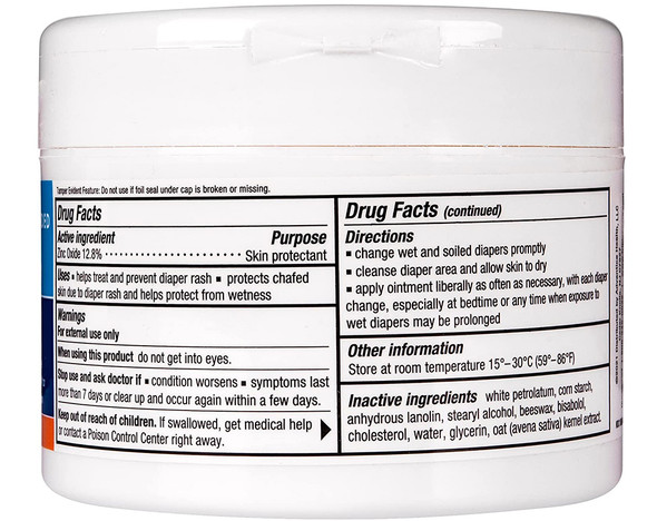 Triple Paste Zinc Oxide Diaper Rash Ointment - 8 oz