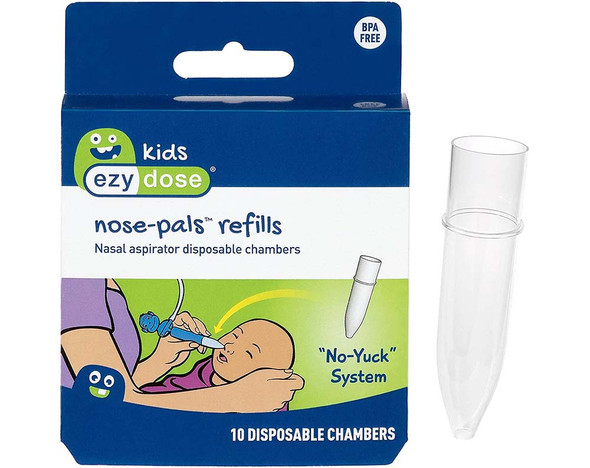 Kids Ezy-Dose Nose-Pals Refills Disposable Chambers - 10 ct