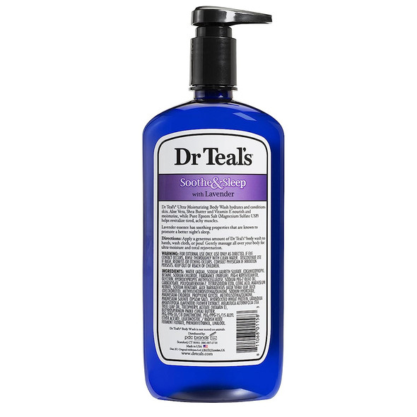 Dr. Teal's Soothe & Sleep With Lavender Body Wash, 24 oz