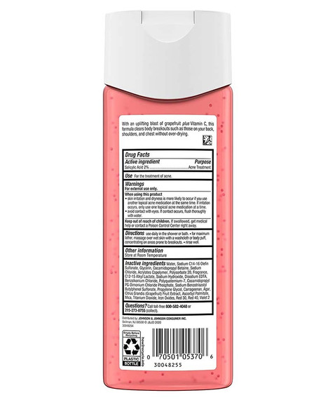 Neutrogena Body Clear Body Wash Pink Grapefruit - 8.5 oz