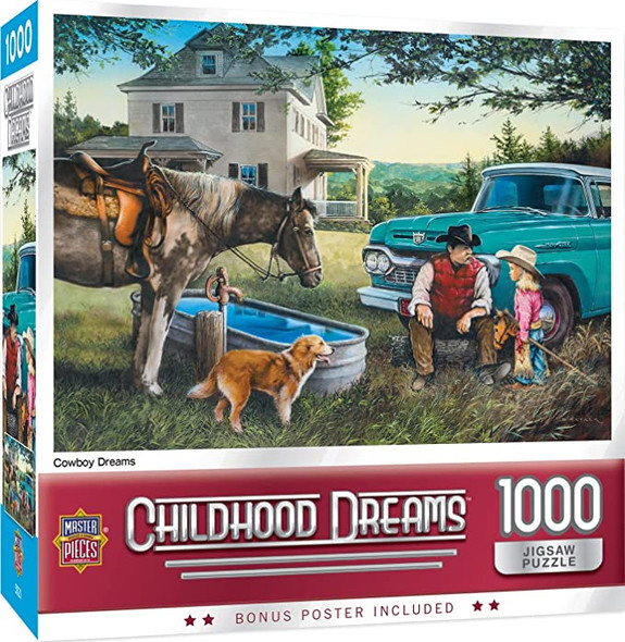 Childhood Dreams Puzzle Asst, 1000 Pc 1 Puzzle