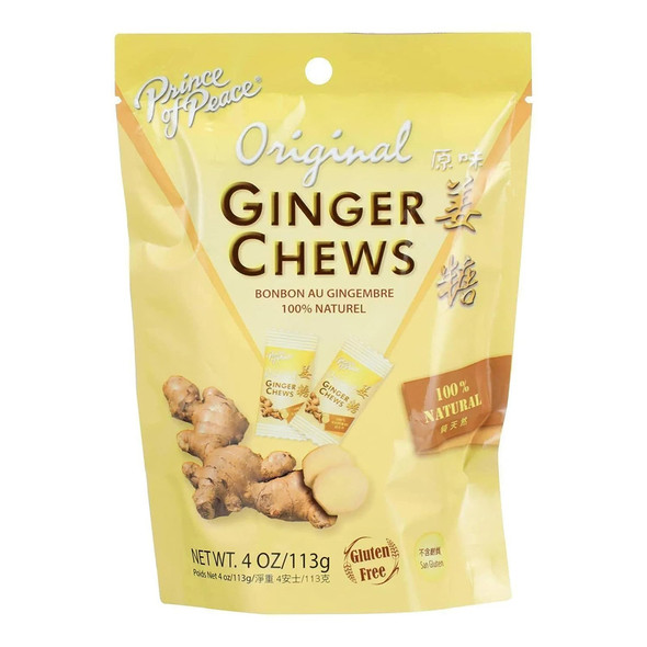 POP Ginger Chews Original - 4 oz