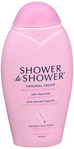 Shower to Shower Absorbent Body Powder Original Fresh - 8 oz