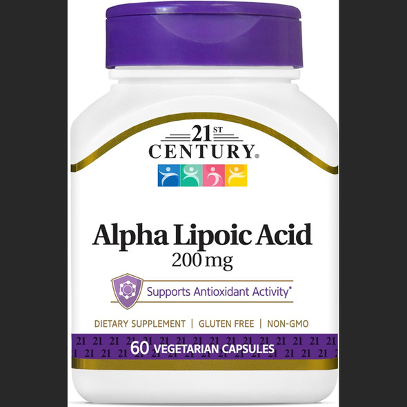 21st Century Alpha Lipoic Acid Supplement - 60 ct