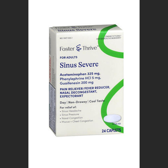 Foster & Thrive Sinus Severe - 24 ct